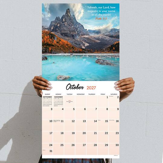 2027 Psalms Wall Calendar